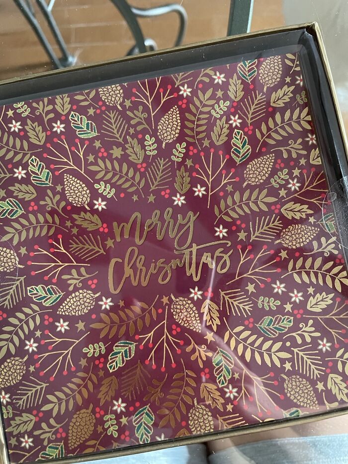 This Is What I Get For Leaving Christmas Cards To The Last Minute