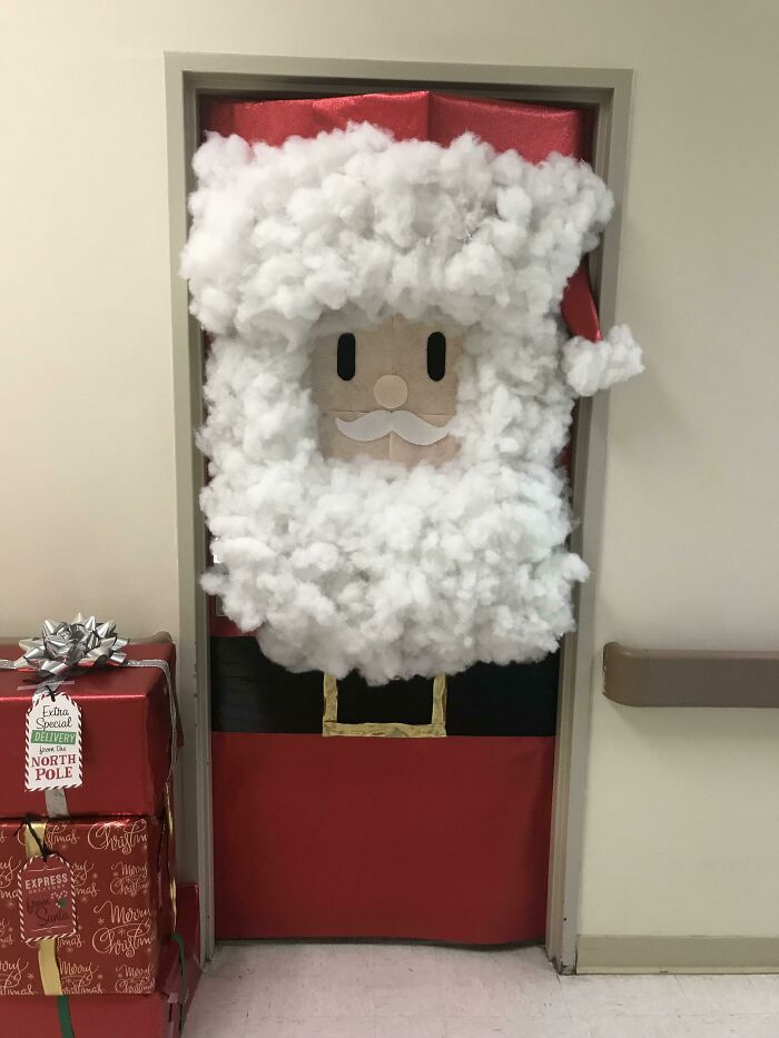 We Are Having A Door Decorating Contest At Work! Her Is Lab’s Door