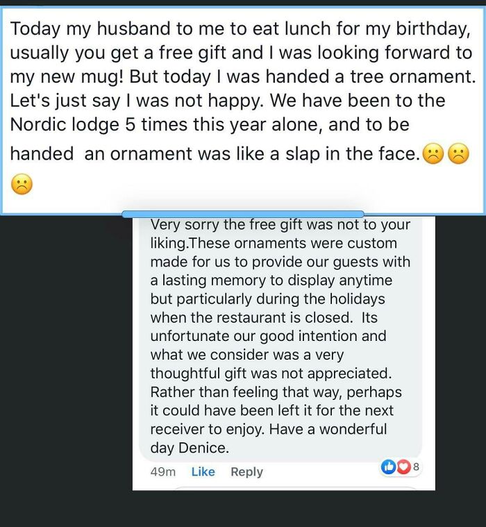 Imagined Being This Ungrateful