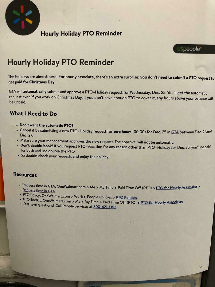 "Surprise!" You Now Have To Use Vacation To Cover The Christmas Holiday. Eliminating The Only Paid Holiday Of The Year