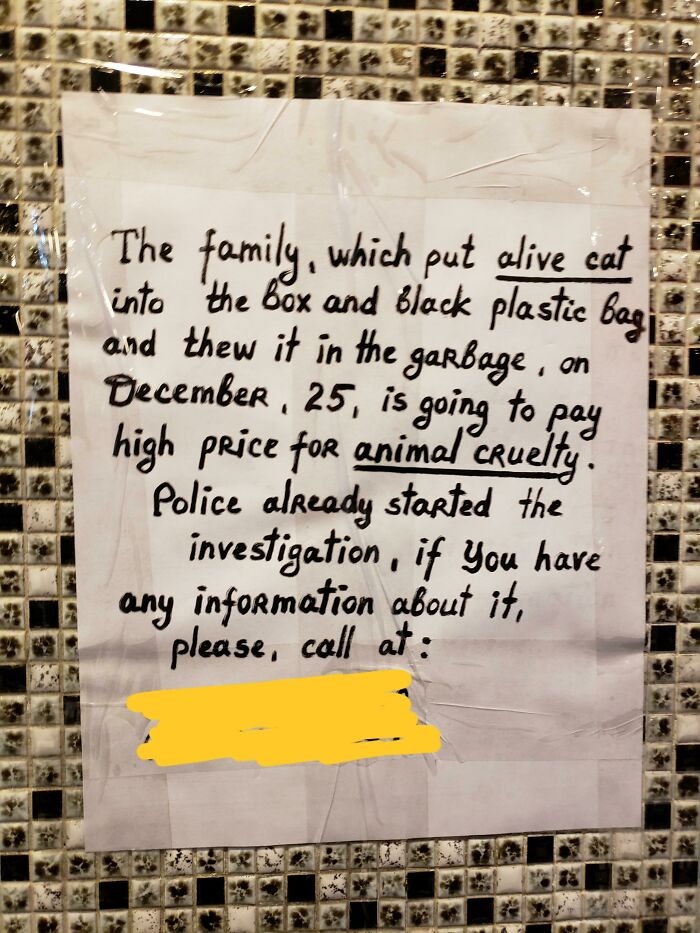 Estas personas en mi edificio muestran crueldad en lugar de amor en Navidad