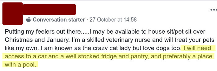 It's An Okay Deal For Christmas Time But The Last Sentance Just Kills It