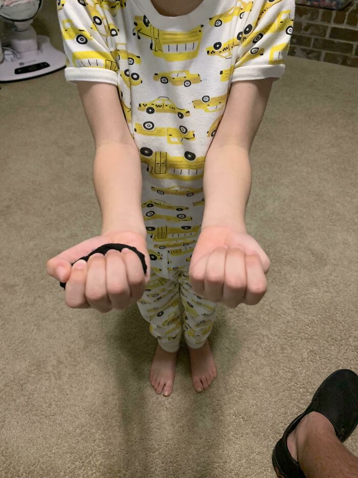 He Asked Me To Pick What Hand Had His Sock? Hmmm