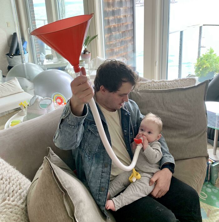 My Daughter Is 2nd Percentile In Weight, So We’re Trying Out Some New Feeding Techniques