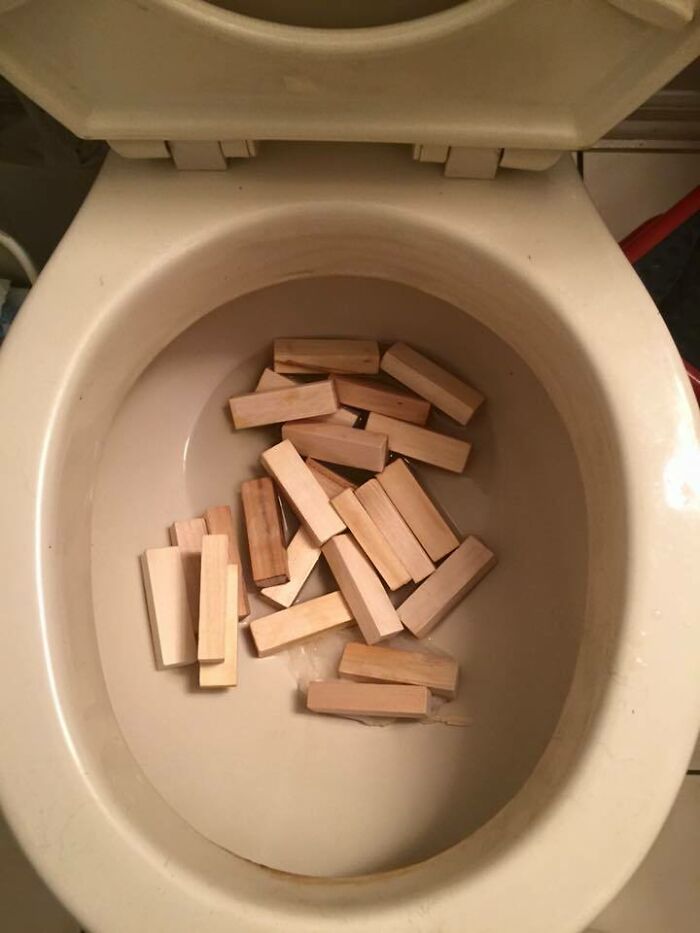 My Kids Apparently Invented A New Way To Play Jenga