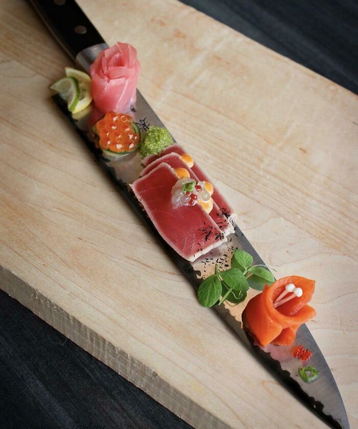 Beautifully Plated, But Not A Plate, Not Even Over A Plate