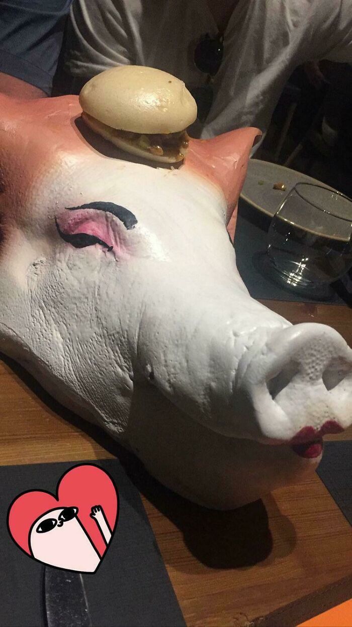 Found This Sub And Was Reminded Of How We Were Served A Pork Sandwich In Spain