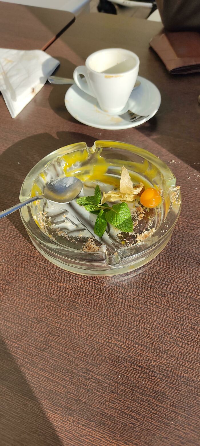 Served In An Ashtray