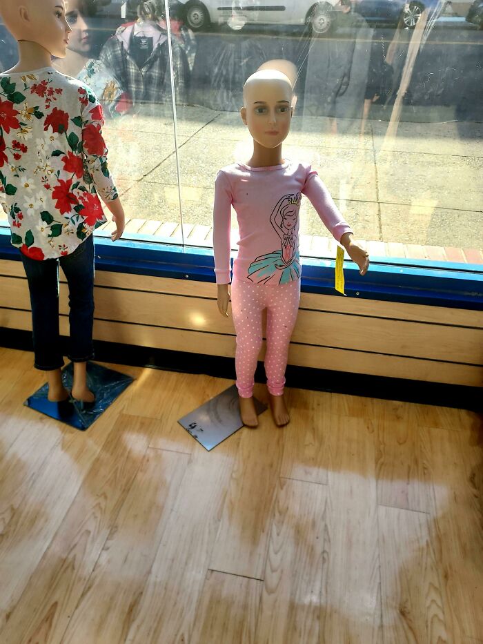 This Child-Sized Mannequin