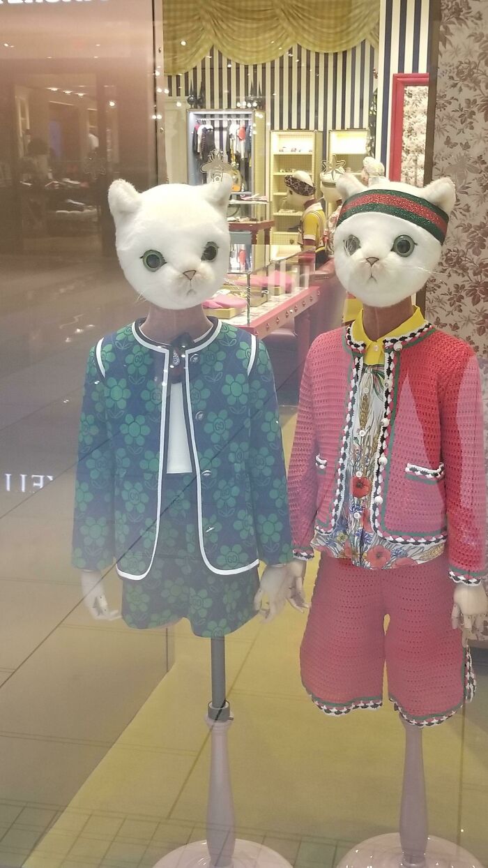 These Uncanny Gucci Mannequins