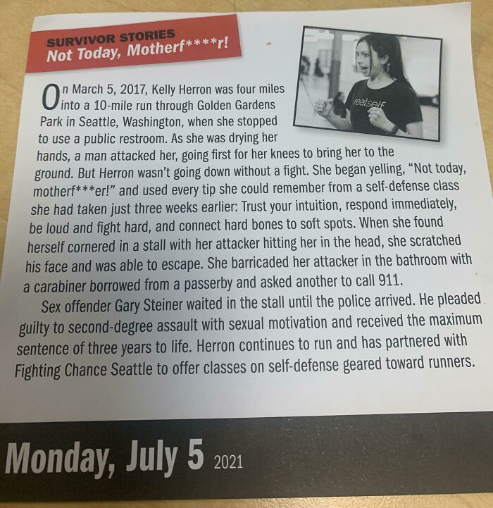 Catching Up On My Crime-A-Day Calendar And Came Across This Absolute Gem