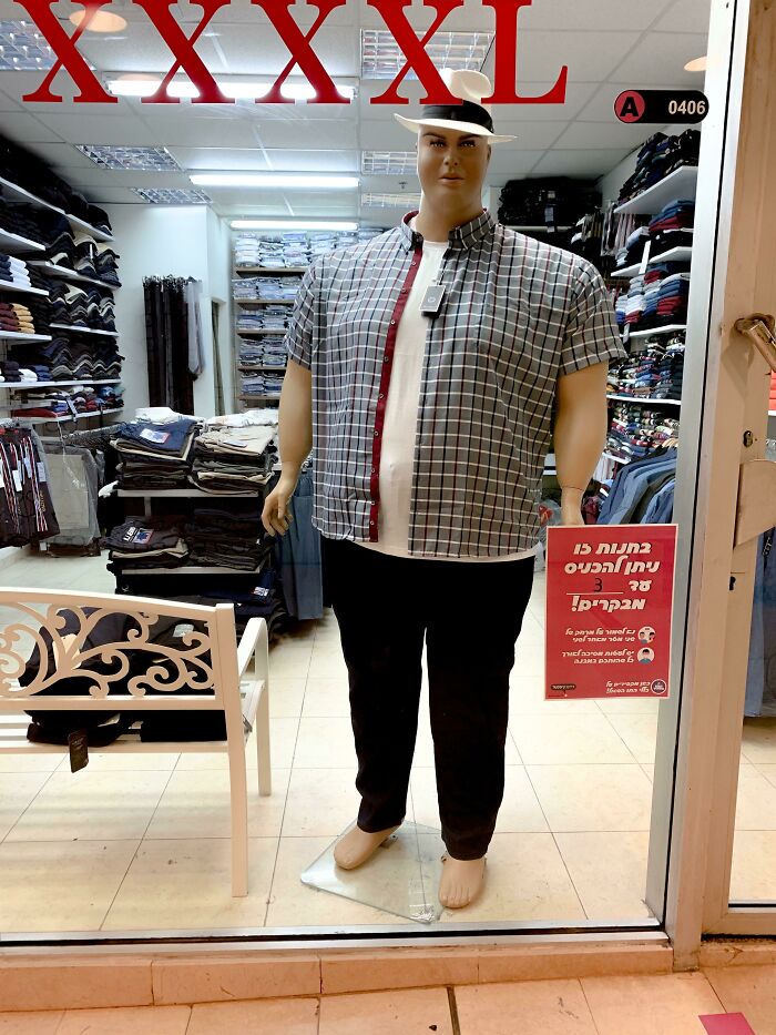 This E(XXXX)tra Large Mannequin