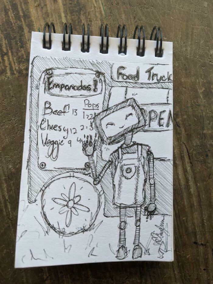 My Coworker Made This For Me. We Work On A Food Truck Together And I’m Saving To Start My Own