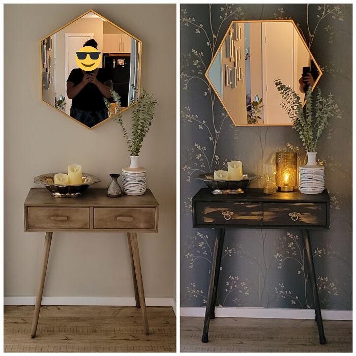 Quite Proud Of This Before And After For My Hallway