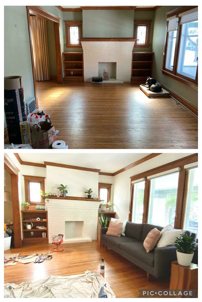 Repainted My Living Room After Moving Into Our New Home And It Really Changed The Vibe