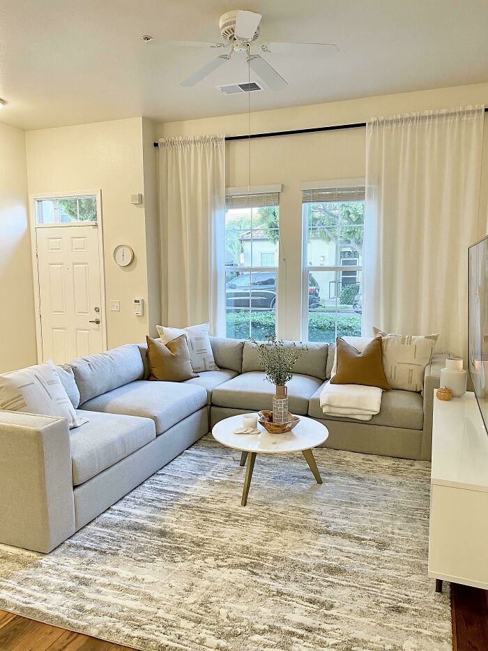 Finally After Months Of Looking For A Rug I Found One For $100 At Ross! Such A Steal And It’s Actually Pretty Durable. Also Thanks To Everyone For Their Input On My Last “Rug Find Fail” Post (: