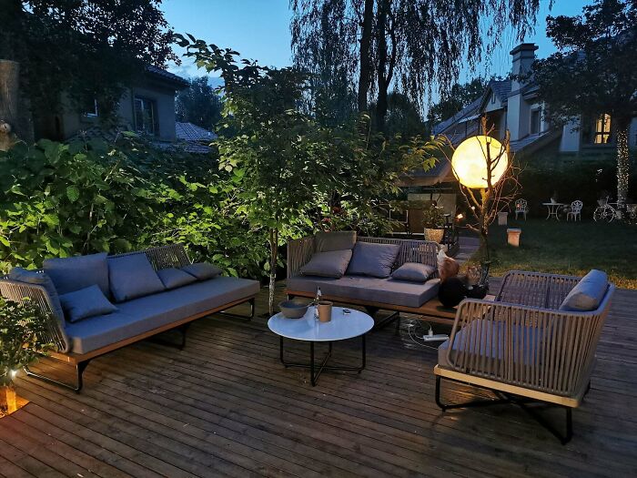 Created A Living Room In My Garden