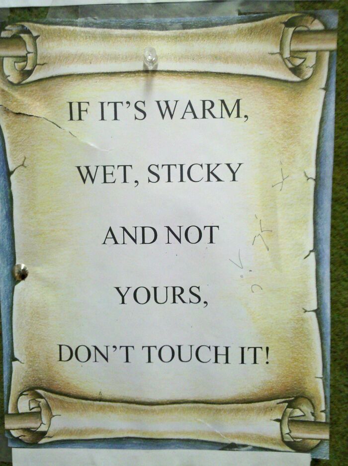 Found This In A High School Classroom. Whatever Could It Mean?