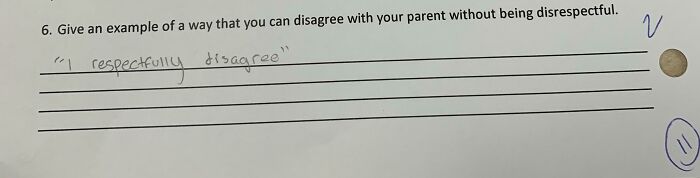 My Nephew Showed Me His Quiz In Class. Can’t Disagree On This One