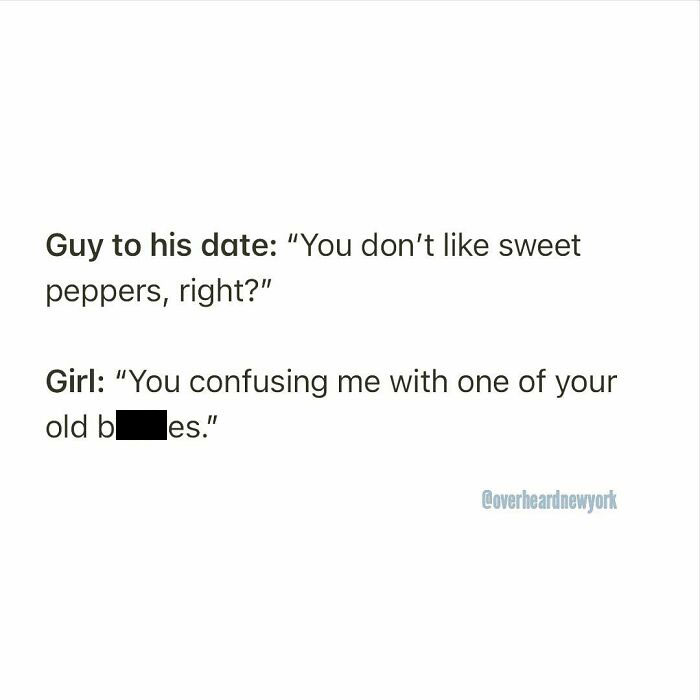 Subway (Sandwich Not Train). 14th Street. 🌶😥
overheard By @urstrulyneil 📥
#sweethearts #overheardnewyork