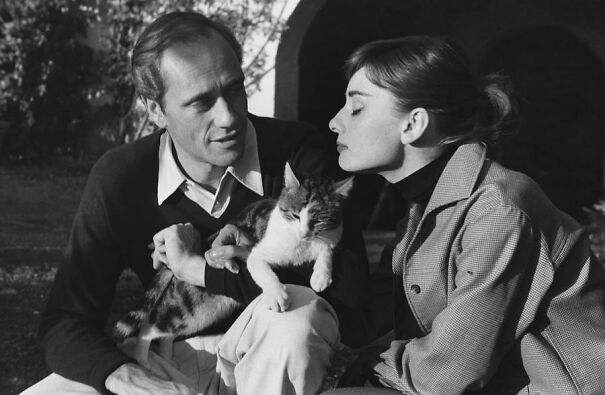 Audrey Hepburn And Her Husband Mel Ferrer