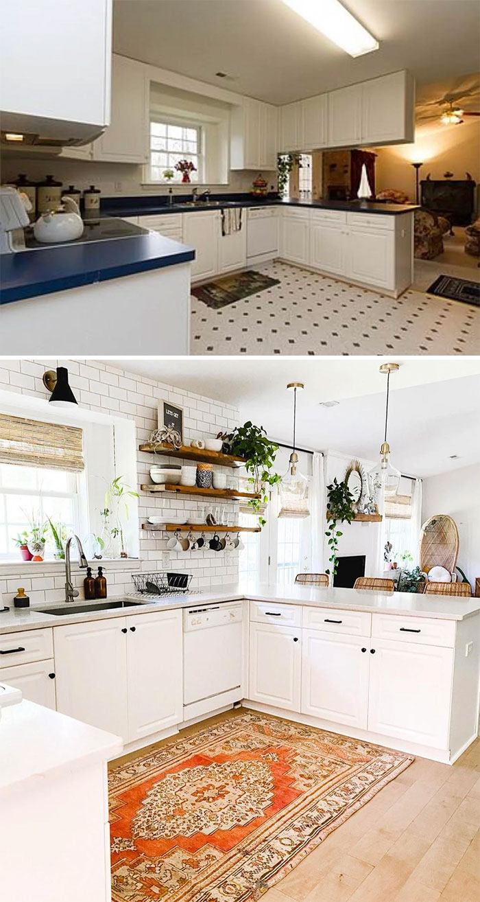 A Little Before And After!