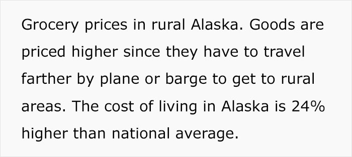 "Goes In With $100, Comes Out With A Bag Of Chips": Folks Online Are Surprised To See How Expensive Groceries Are In Rural Parts Of Alaska "Goes In With $100, Comes Out With A Bag Of Chips": Folks Online Are Surprised To See How Expensive Groceries Are In Rural Parts Of Alaska