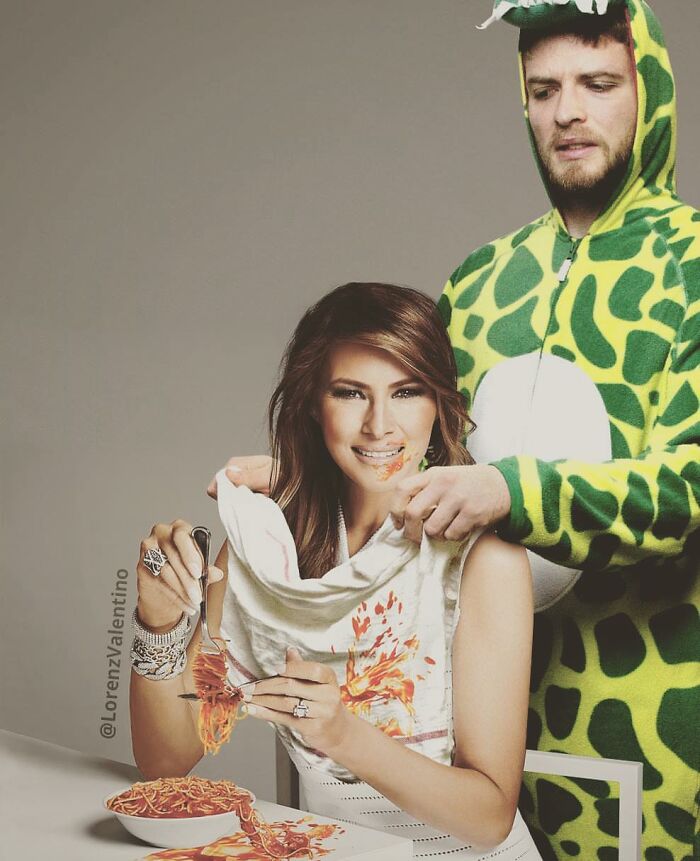 Meet Lorenz Valentino, The Friend Of Celebrities With The Help Of Photoshop (44 New Pics)