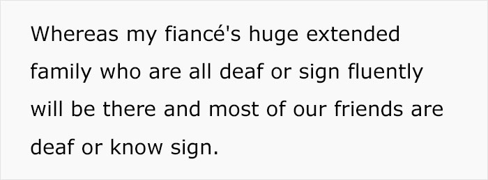 Unsupportive Mom Upset After Her Deaf Daughter Decides To Hold Her Wedding Ceremony In Sign Language