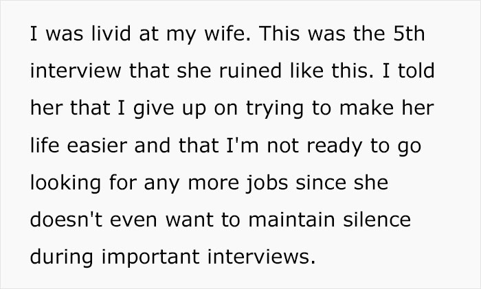 After His Pregnant Wife Ruined 5 Job Interviews For Him, Husband Puts His Foot Down And Says She&rsquo;ll Have To Get Back To Work After Giving Birth