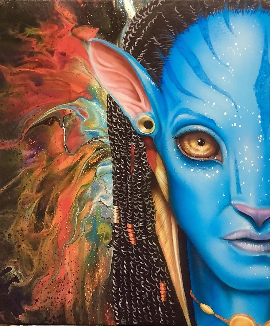 Some Of My Favorite Movie Characters Brought To Life Through My Artwork.