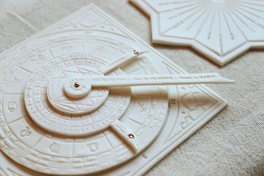I Make Early Astrological Instruments From Porcelain And Gold