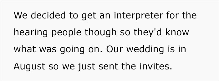 Unsupportive Mom Upset After Her Deaf Daughter Decides To Hold Her Wedding Ceremony In Sign Language