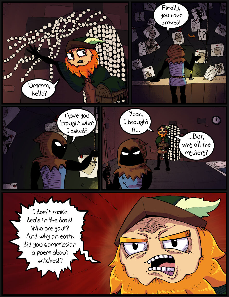 A Comic About Prince Charming, Except His Face Is So Hot That It Kills People.