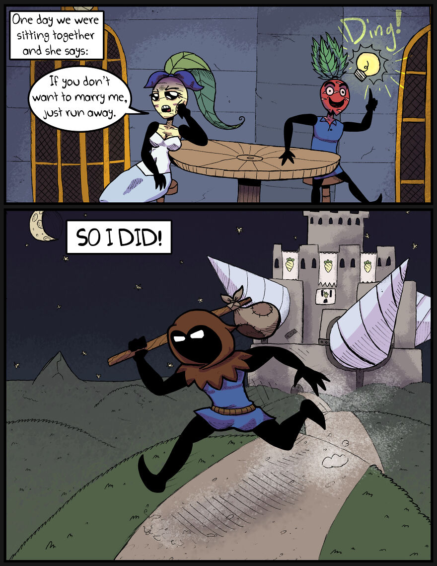 A Comic About Prince Charming, Except His Face Is So Hot That It Kills People.