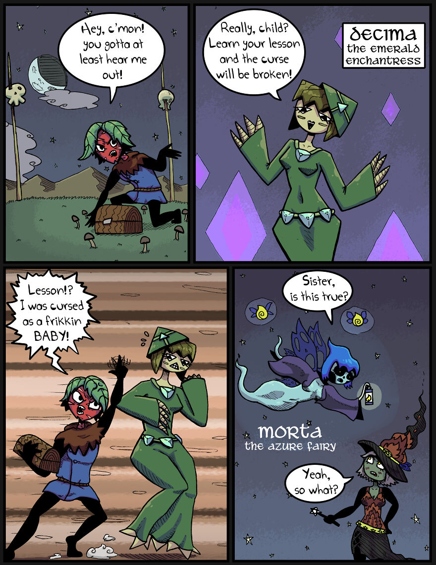 A Comic About Prince Charming, Except His Face Is So Hot That It Kills People.