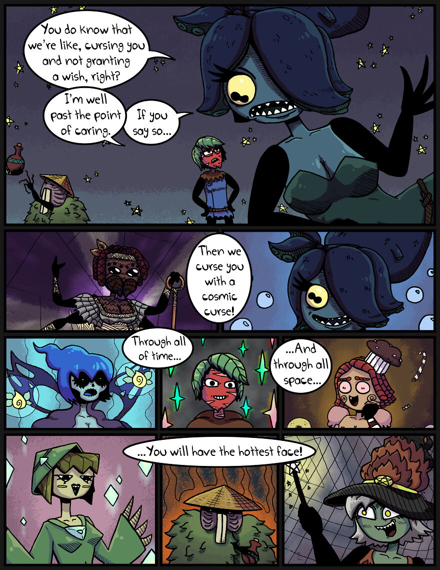A Comic About Prince Charming, Except His Face Is So Hot That It Kills People.