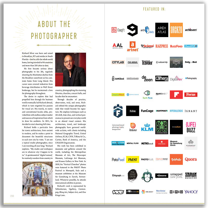 "Vertical Churches Of The World" - Book