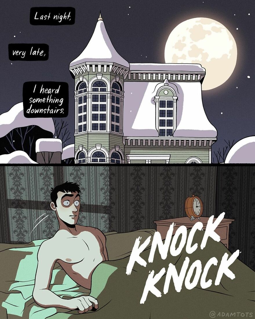 3 Surprising Plot Twists In Creepy Comics By Adam Ellis
