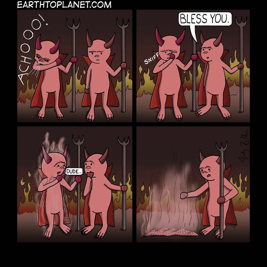 Artist Creates Comics That Are Perfect For Anyone Looking To Get Out Of Boredom