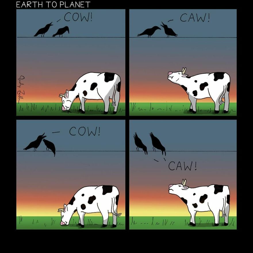 Artist Creates Comics That Are Perfect For Anyone Looking To Get Out Of Boredom