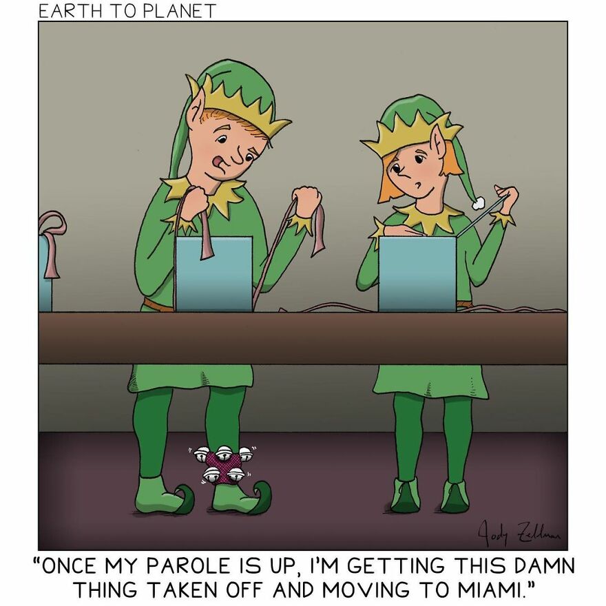 Artist Creates Comics That Are Perfect For Anyone Looking To Get Out Of Boredom