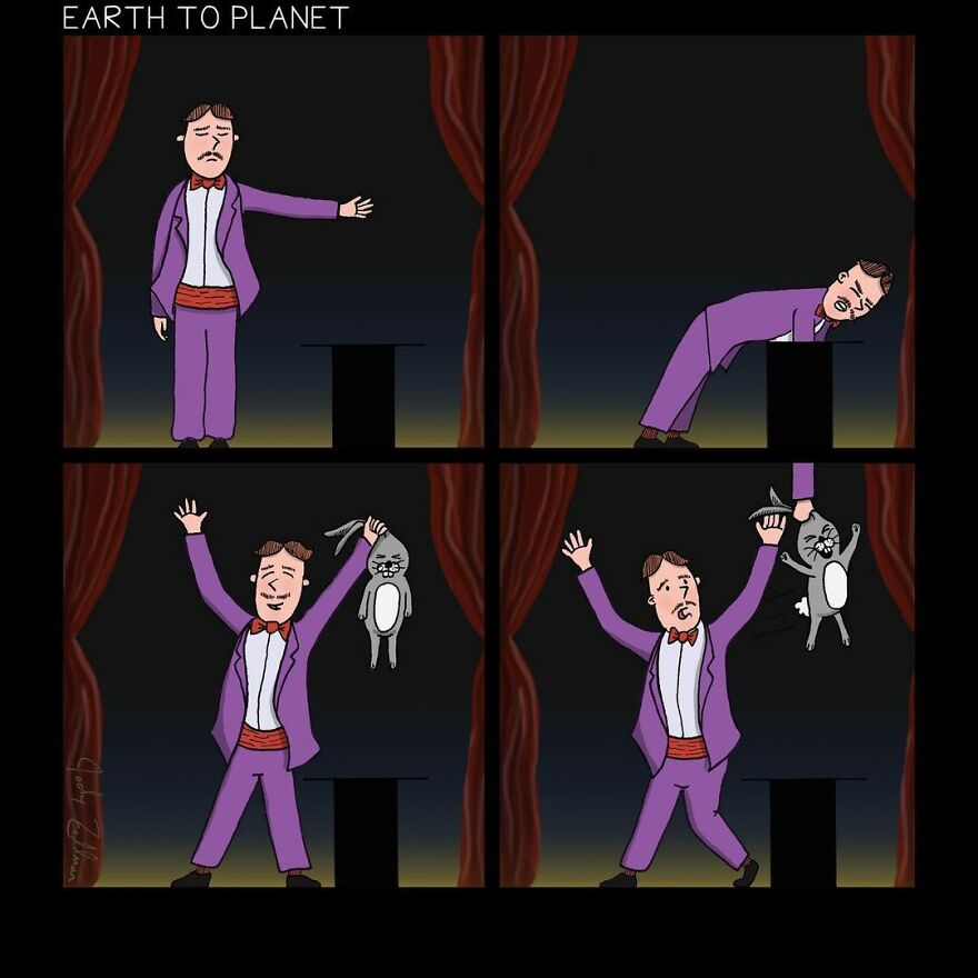 Artist Creates Comics That Are Perfect For Anyone Looking To Get Out Of Boredom