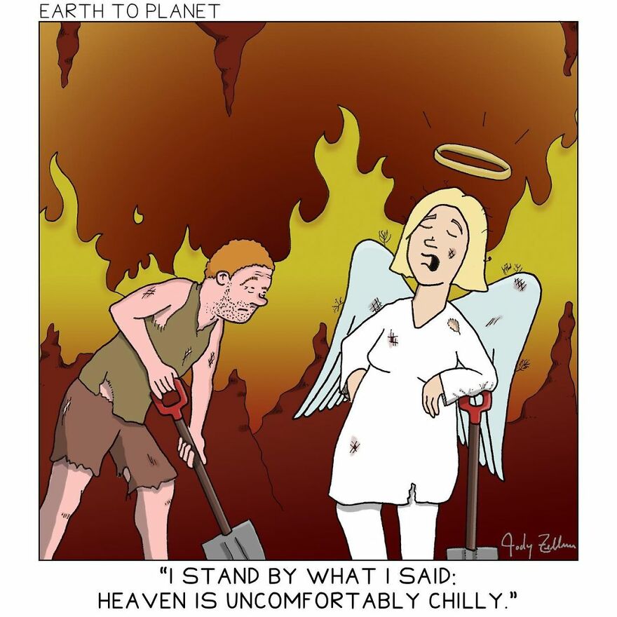 Artist Creates Comics That Are Perfect For Anyone Looking To Get Out Of Boredom