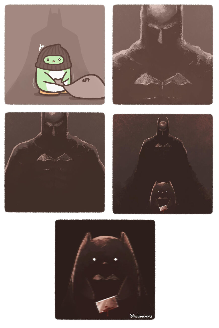 Artist Makes Comics Showing The Little Adventures Of A Little Penguin And They Are Adorable