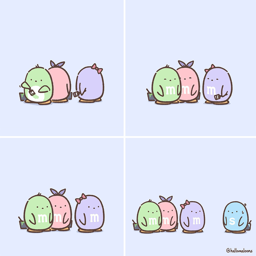 Artist Makes Comics Showing The Little Adventures Of A Little Penguin And They Are Adorable