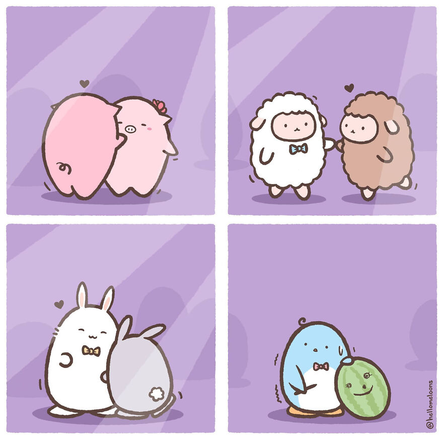 Artist Makes Comics Showing The Little Adventures Of A Little Penguin And They Are Adorable