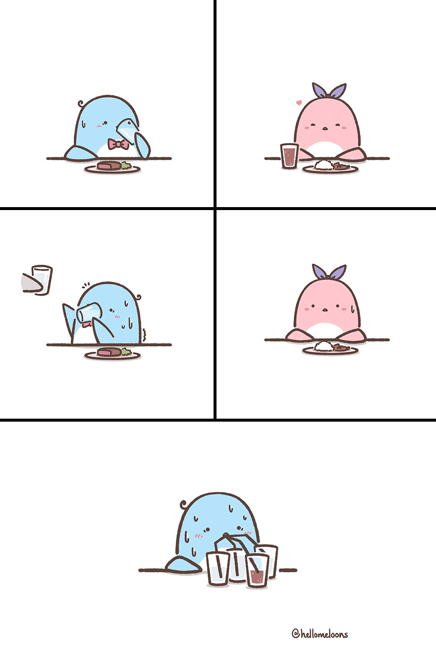 Artist Makes Comics Showing The Little Adventures Of A Little Penguin And They Are Adorable