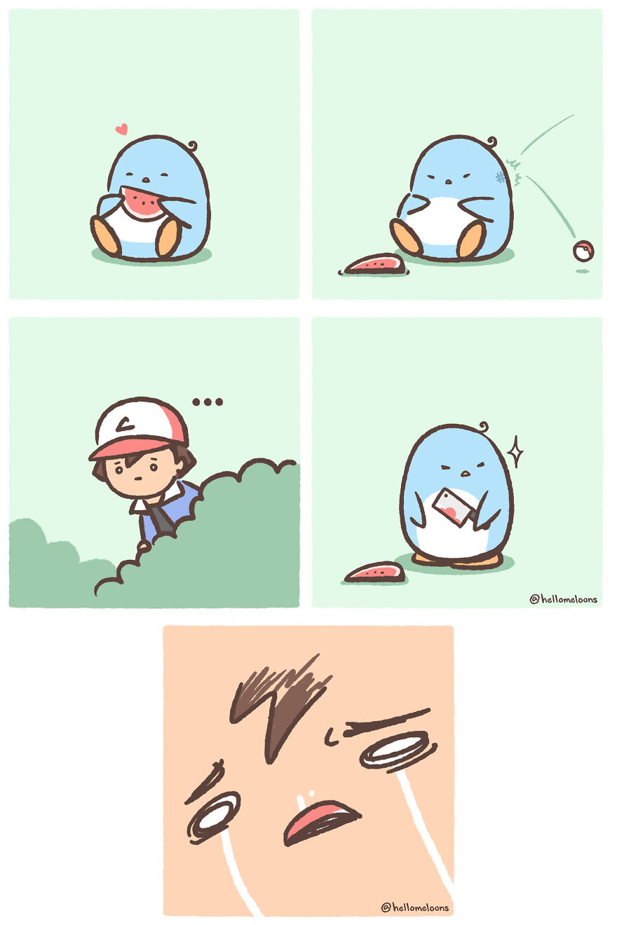 Artist Makes Comics Showing The Little Adventures Of A Little Penguin And They Are Adorable