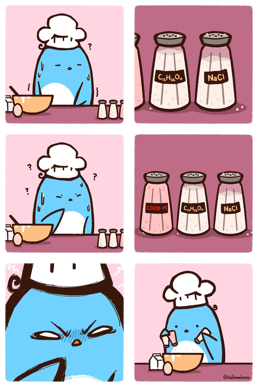 Artist Makes Comics Showing The Little Adventures Of A Little Penguin And They Are Adorable